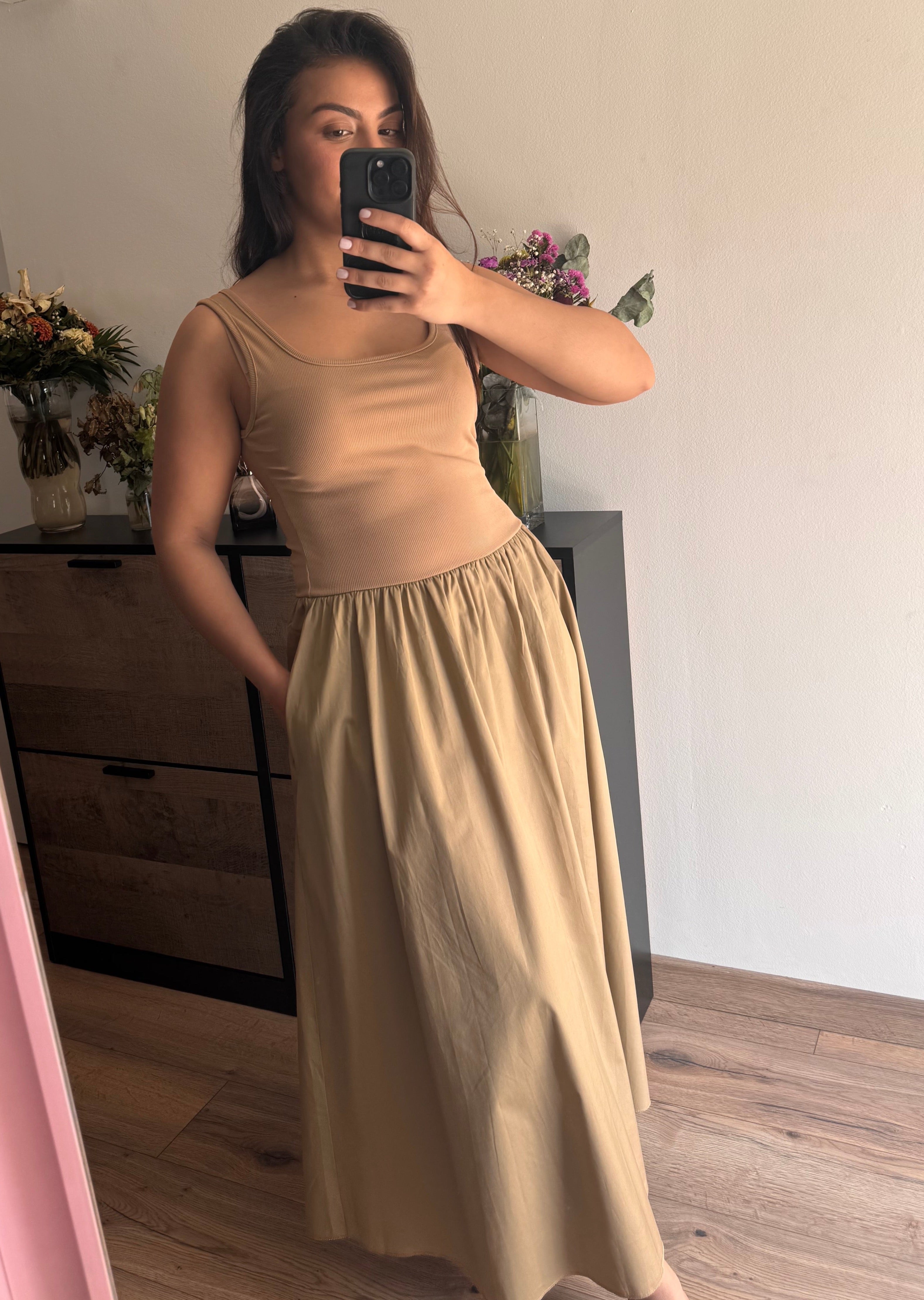 Robe Harmonie (Marron café)
