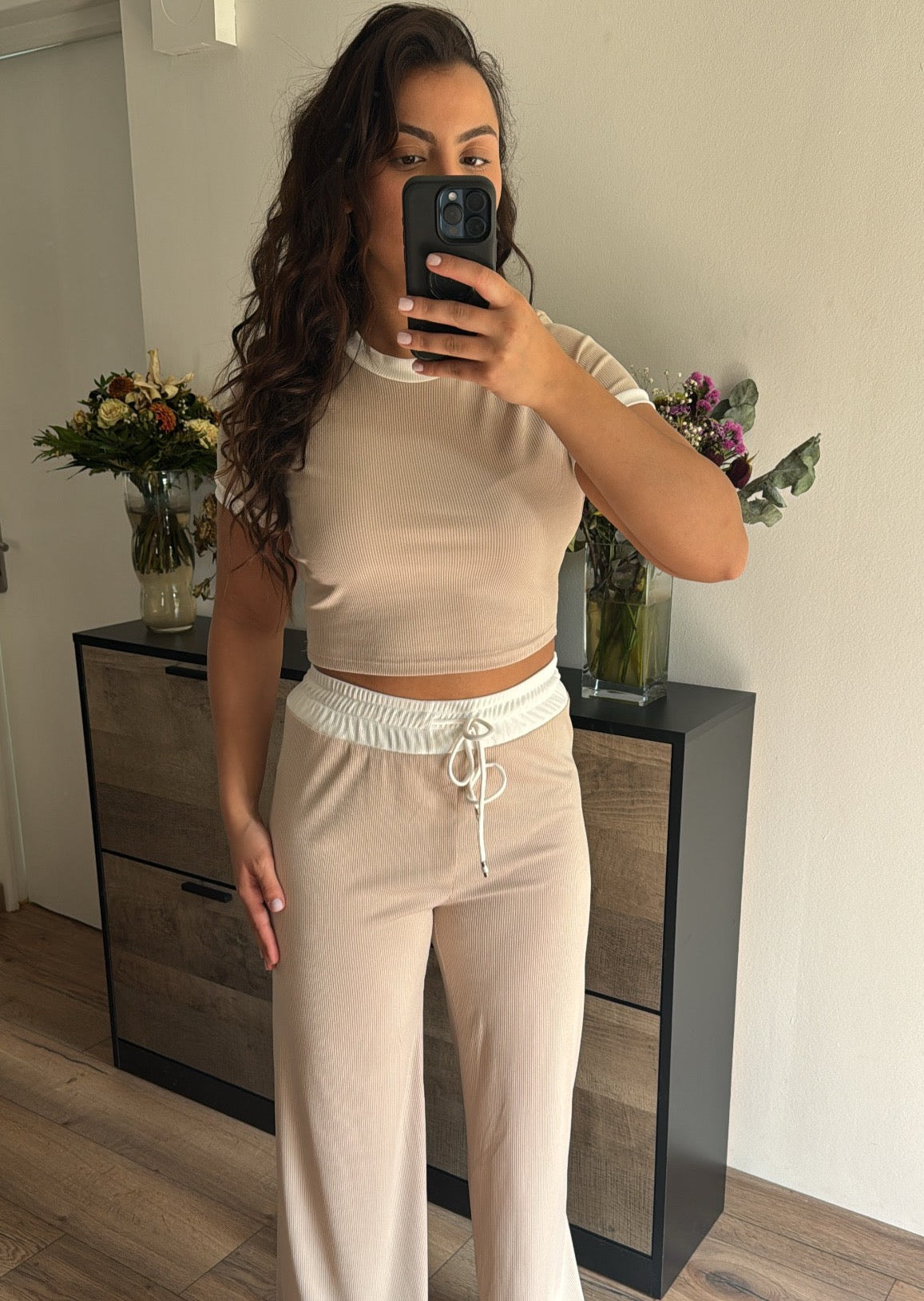 Ensemble Bella (Beige & Blanc)