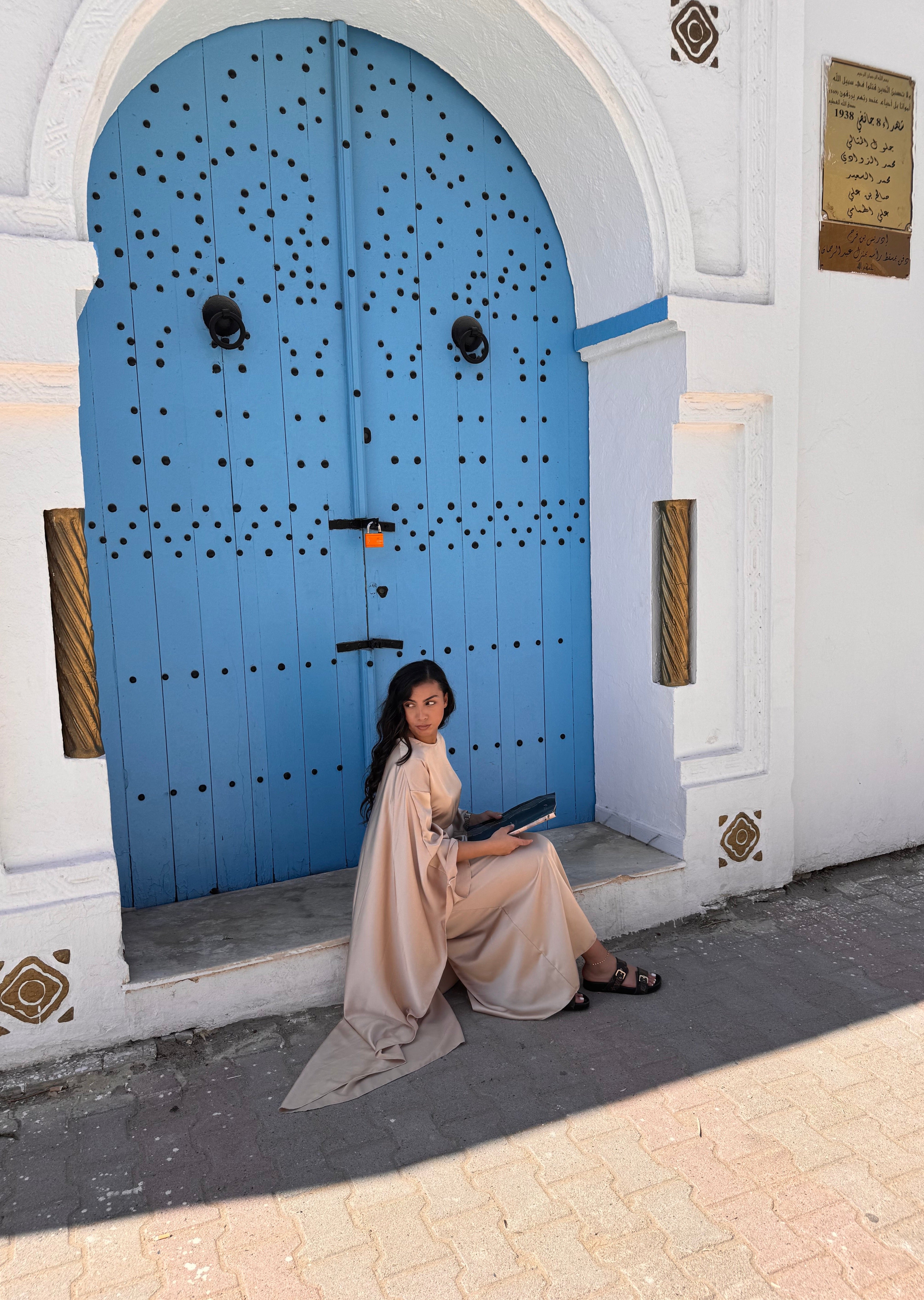 Robe Oman (Beige Nacrée)